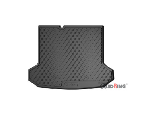 Tapis de coffre Rubbasol (Caoutchouc) adapté pour Audi Q4 e-tron (F4B) 2021- (Plancher de chargement bas), Image 2