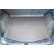 Tapis de coffre sur mesure pour Ford Kuga III / Kuga III Hybrid SUV/5 04.2020-, Vignette 4