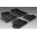 Tapis en caoutchouc adaptés pour Citroen DS5 2012- (T-Design 4 pièces + clips de montage), Vignette 2