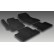 Tapis en caoutchouc adaptés pour Mazda 3 2009-2012 (T-Design 4 pièces + clips de montage), Vignette 2