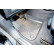 Tapis en caoutchouc pour BMW X1 (F48) / Série 2 (F45) ActiveTourer / X2 (F39) sans Plug-In Hybrid, Vignette 3