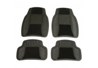 Ensemble de tapis de voiture universels en caoutchouc/moquette « Dakota » Carpoint