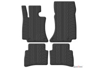 Tapis en caoutchouc Gledring adaptés aux Mercedes Classe E W214 Berline/Combi 2023- (profil en T, lot de 4)