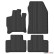Tapis en caoutchouc pour Opel Astra L Sports Tourer MHEV 2024- (profil en T, 4 pièces), Vignette 2