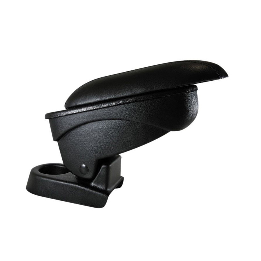 Dubbellaags Armsteun Doos Voor FIAT PANDA II Center Console Opbergdoos met 4 Usb-poort Bekerhouder Armsteun Accessoires Zwart