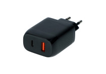 Carpoint Duo Thuis Snellader 20W USB-C + 18W USB 3.0