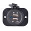 Inbouw USB Adapter 2xUSB 5V-2,1A&1A/Input 12V-24V, voorbeeld 2