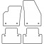 Automatten passend voor Volvo S40/V50 2004-2011 4-delig, voorbeeld 4