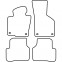 Automatten passend voor VW Passat B6 2005-2007 4-delig, voorbeeld 6