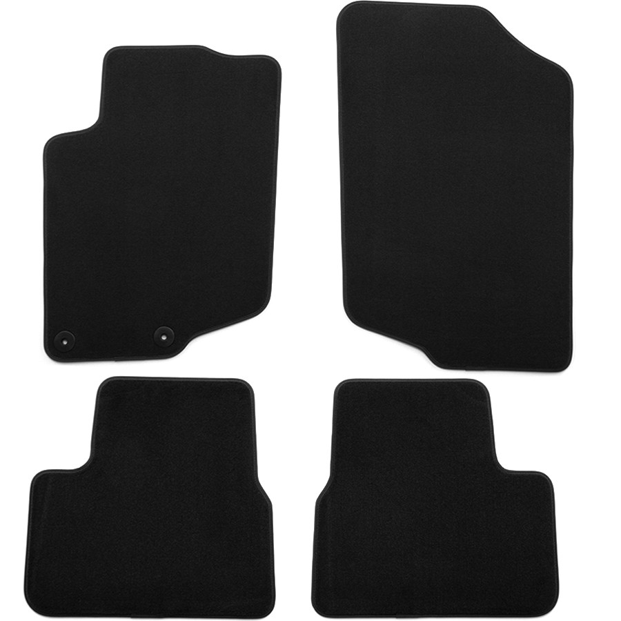Komplettset Veloursmatten Für: Peugeot 207CC Coupé, Cabrio (2006-2012