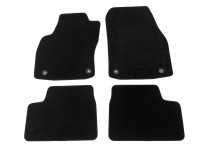 Velours Automatten passend voor Opel Astra H 2004-2010 4-deli