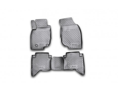 Rubber automatten Toyota Hilux, 2011-> 4 delig. Rubber automatten Toyota Hilux, 2011-> 4 delig.