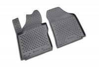 Rubber automatten VW Caddy truck 10/2007->, 2 delig.