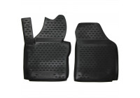 Rubber automatten VW Caddy truck 10/2007->, 2 delig.
