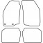 Automatten passend voor Suzuki Baleno 3 deurs 1995-2002, voorbeeld 2