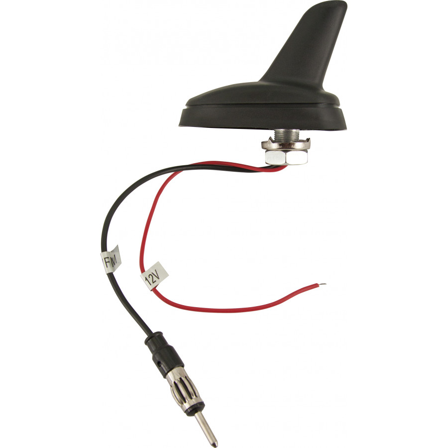 Verlenen financieel bron SharkFin antenne universeel versterkt + 15cm Kabel | Winpartscaribbean.com  - Antennes universeel
