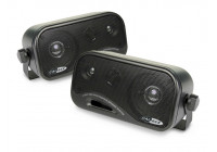 Twee 3-weg coaxiaal speakerboxen