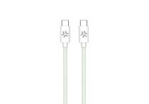 Celly USB-C > USB-C Katoen Gevlochten Kabel 1,5 meter Groen
