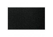 Hoedenplankstof zwart rib 70x140cm