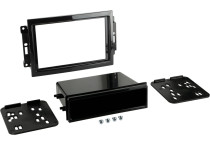 2-DIN Paneel Chrysler 300C/ PT Cruiser - Jeep Grand Cherokee - Kleur: zwart