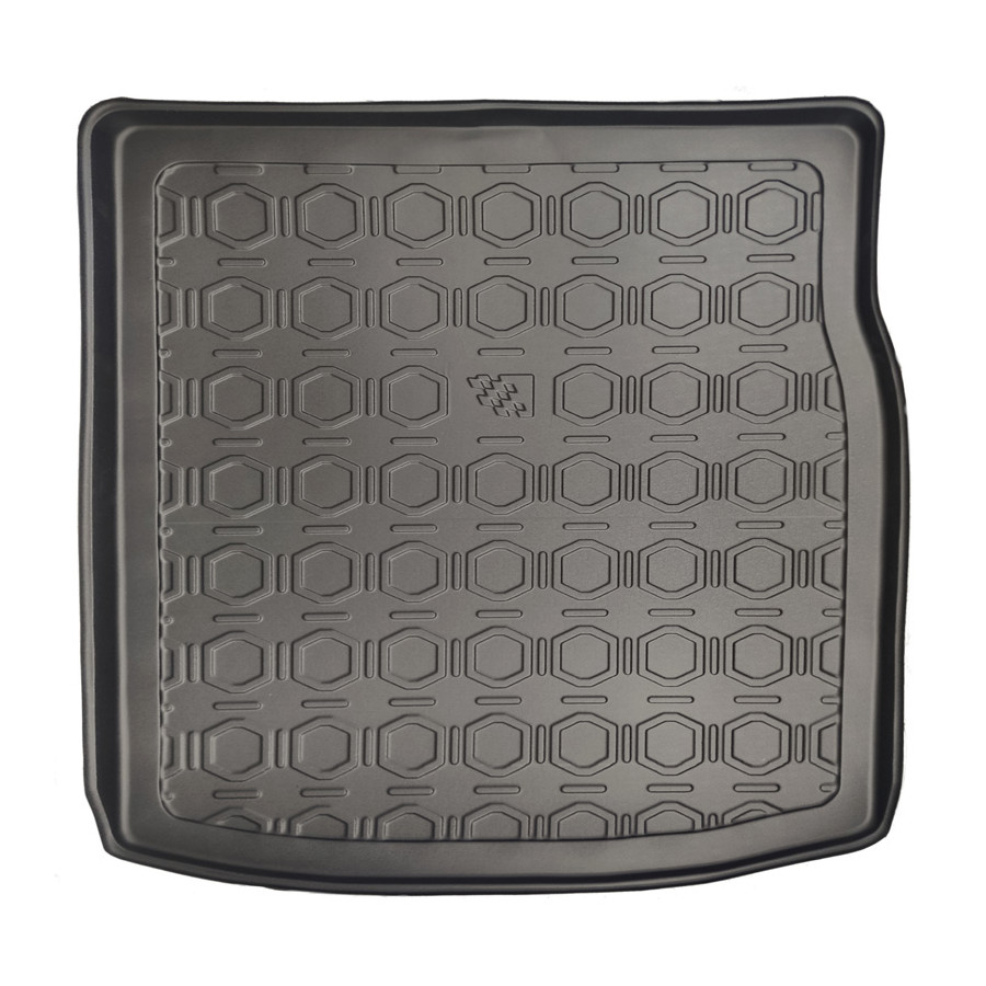 ToughPRO Black Cargo Mat With Subwoofer Cutout For Alfa Romeo Stelvio 2017-2025 – Heavy Duty Rubber, Lifetime Warranty