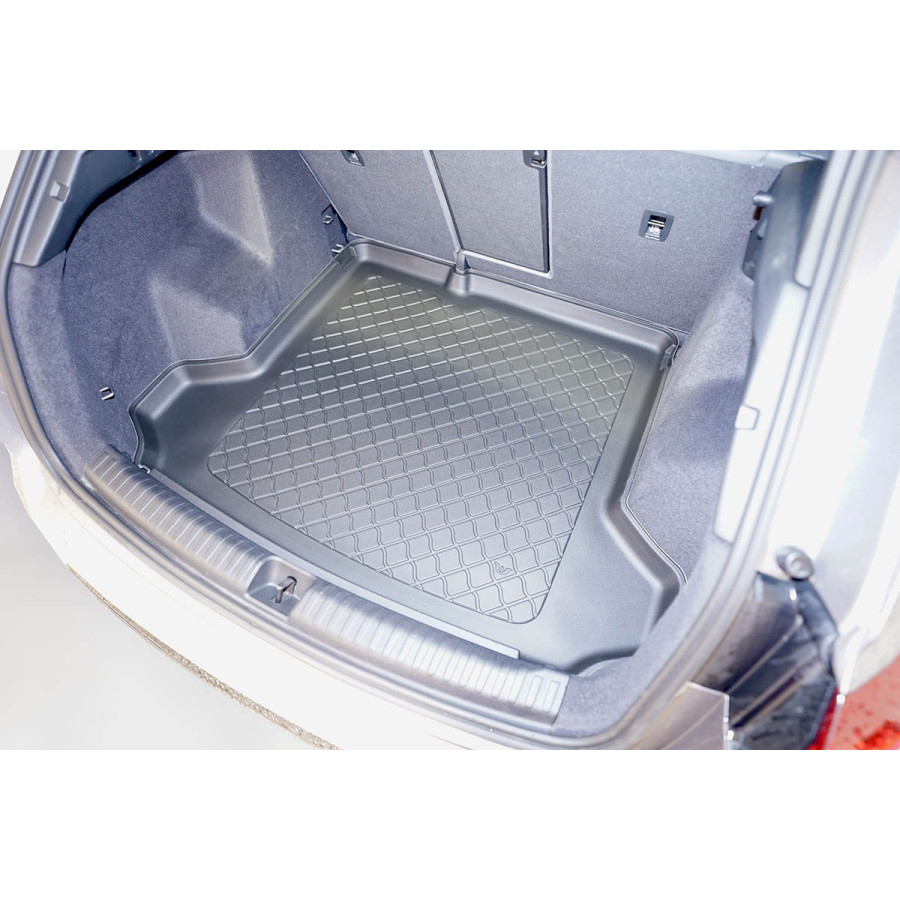 Velours kofferbakmat voor Audi e-Tron 2019-> hoge laadvloer