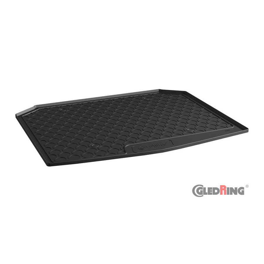 Gledring Rubbasol (Rubber) Kofferbakmat compatibel met Skoda Karoq 2WD/4WD 7/2017- (Lage variabele laadvloer