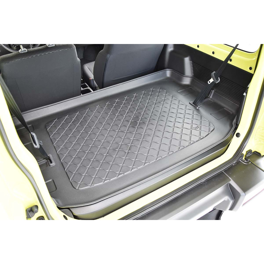 Tapis De Coffre Sur Mesure Pour Suzuki Jimny II GJ (2018-2020) - TPE Antidérapant, Imperméable, Protection Complète - 5