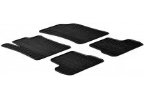 Rubbermatten passend voor Citroen C3 2010- (T-Design 4-delig)