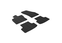 Rubbermatten passend voor Skoda Karoq 7/2017- (T-Design 4-delig)