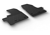 Rubbermatten passend voor Ford Transit Custom Furgon/Kombi (2-delig)