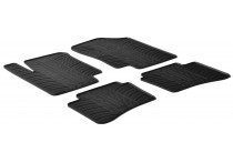 Rubbermatten passend voor Hyundai i20 2008-2014 (T-Design 4-delig)