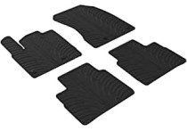 Rubbermatten passend voor Nissan X-Trail 2021- (T-Design 4-delig + montageclips)