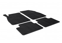 Rubbermatten passend voor Opel Insignia 2013- (T-Design 4-delig + montageclips)