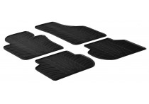 Rubbermatten passend voor Volkswagen Jetta 2011- (T-Design 4-delig)
