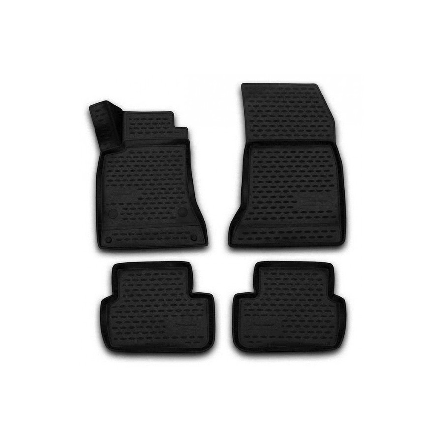 Rubbermatten passend voor MercedesBenz BClass W246 2011 4delig voor