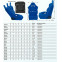 Sportstoel 'Zandvoort' - Blauw - Vaste rugleuning - incl. sledes, voorbeeld 2