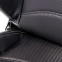 Sportstoel 'Type Z' - Zwart Carbon-Look - Dubbelzijdig verstelbare rugleuning - incl. sled, voorbeeld 6