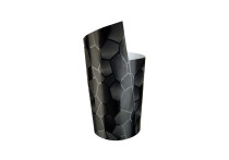 Foliatec Cockpit Designfolie Hexagon zwart-gestructureerd 50x50cm