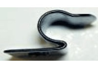 Metalen clip vlak 8mm/3mm (345)
