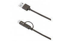 Celly Cable Adaptateur Micro USB-C 1 mètre