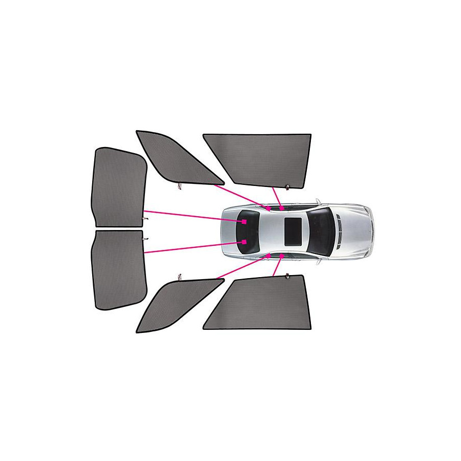 Kit pare-soleil vitres et lunette arrière - Renault Twingo 3