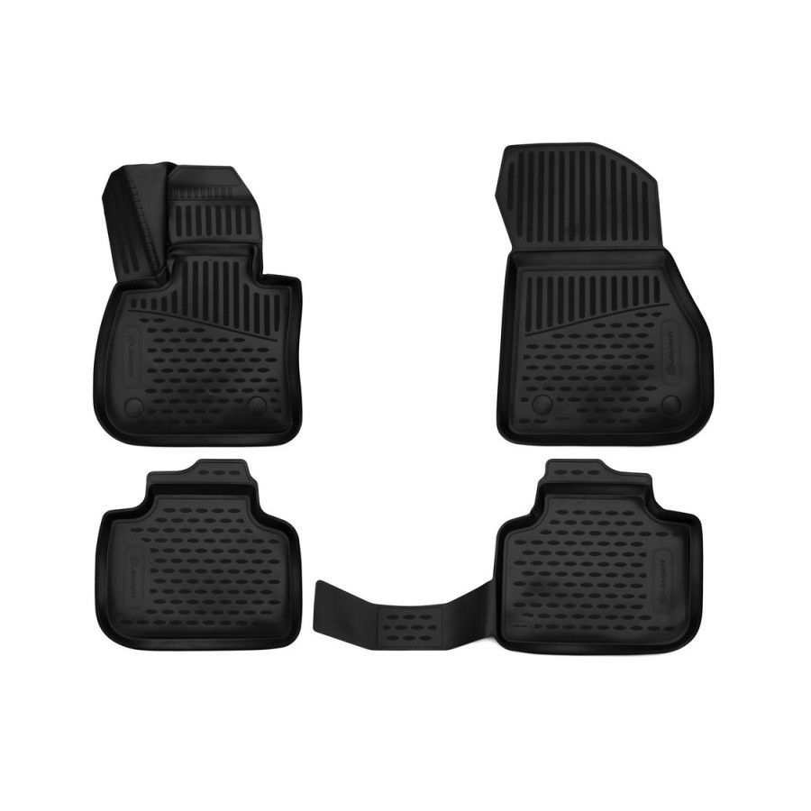 Tapis De Coffre Pour BMW X1 F48 (2015-2022) - Caoutchouc TPE Noir - Antidérapant, Imperméable - 8