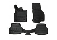 Tapis en caoutchouc pour VW Golf VII 2013-4 pièces hors E-Golf