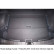 Bagagerumsmatta lämplig för Nissan Qashqai II J11 (Visia, Acenta & Tekna) SUV/5 02.2014-05.2021, miniatyr 3