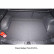 Bagagerumsmatta lämplig för Nissan Qashqai II J11 (Visia, Acenta & Tekna) SUV/5 02.2014-05.2021, miniatyr 4