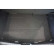 Bagagerumsmatta lämplig för Toyota Yaris III HB/3/5 09.2011-08.2020 / Hybrid till 12.2014 nedre bagageutrymmet, miniatyr 4
