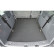 Bagagerumsmatta lämplig för Volkswagen Caddy Maxi Trendline, Comfortline, Highline V/5 10.2007-10.2020, miniatyr 3