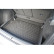 Bagagerumsmatta lämplig för Volkswagen Golf 7 Sportsvan 2014-2020, miniatyr 5