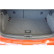 Bagagerumsmatta lämplig för Volkswagen Polo V (6R) HB/3/5 05.2009-09.2017 övre bagageutrymme, miniatyr 3